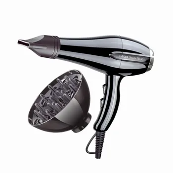 

Secador de pelo haeger styler 1800 - 1800w - 2 velocidades - 3 temperaturas - función ráfaga aire frío - concentrador y difus