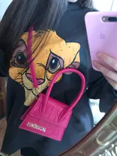 Square Bag Messenger-Bags Womens Handbag Crocodile-Pattern Shoulder Small Mini Fashion