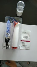 Aparato para limpieza profunda de la piel con espinillas, limpiador con punta de diamante de Zona T para nariz y resto del rostro, para la eliminación de espinillas, succión al vacío