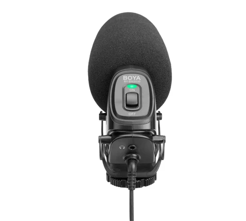 BOYA BY-BM3030 On-camera дробовик конденсаторный микрофон суперкардиоидный интергрированный Shock Mount 3,5 мм разъем для DSLR камеры s
