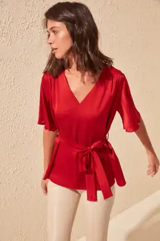 

Trendyol Shirred Waistband Detailed Bluz TWOSS20BZ0552