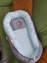 Babynest-cama de nido para bebé recién nacido, cuna portátil, cama de viaje, cuna de bebé, cuna de salón para bebé, parachoques con cojín