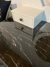 Self-Adhesive Wallpaper Vinyl-Film Kitchen Cupboard Marble Bedroom Oil-Proof Home Improvement