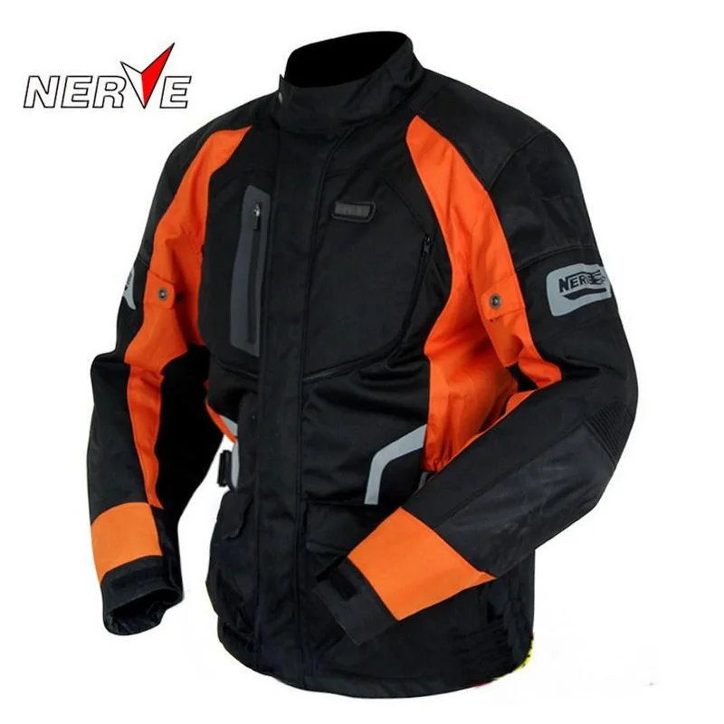 NERVE Motorcycle Jacket jersey Male knight equipment Locomotive clothing  Moto Jackets Waterproof Warm Fall-proof Oxford cloth - AliExpress