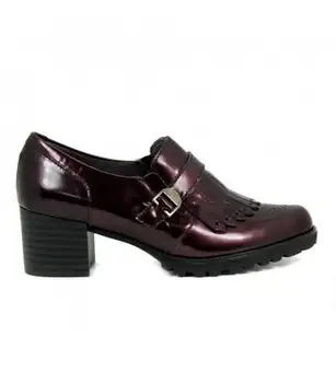 

Lowered Heel-Skin-Bordeaux
