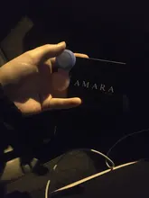 AMARA-lentillas cosméticas, lentillas de colores para ojos, bonitas, serie negra, 1 par