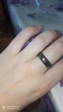Fashion Men Women Black White Colorful Ring Ceramic Ring For Women With Big Crystal Wedding