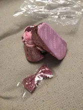 Ma & Baby-zapatos de princesa para bebés recién nacidos de 0 a 18 meses, con lentejuelas y lazo, para primeros pasos y diadema