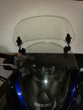 Universal Motorcycle Windscreen-Deflector Spoiler Windshield-Extension Adjustable KAWASAKI