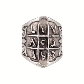 

Ring dimensionless alphabet 55898 (silver, Zamak)
