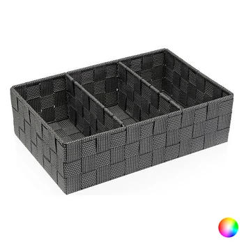 

Box with compartments Textile (21 x 10 x 32 cm)