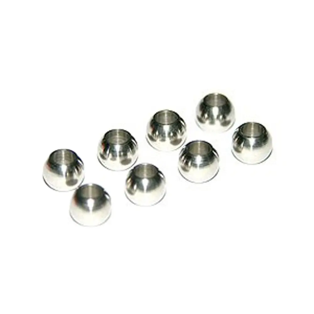 Atomico. Sfere D'Acciaio 5.8X4.5Mm (8 Pezzi) Per Ginocchiere Kyosho Mini Diavolo. Per Kyosho Mini-Diavolo Rc Car. Pezzi Di Ricambio Per Kyosho Mini Di