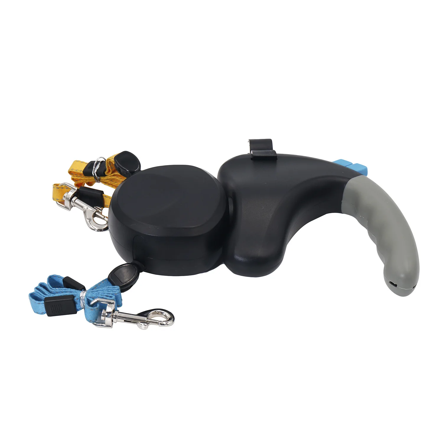 Automatic Retractable Reflective Double-Ended Traction Rope One plus Two Dogs Chain Two Dog Leash Pet Supplies Puppy Patrol Rope 