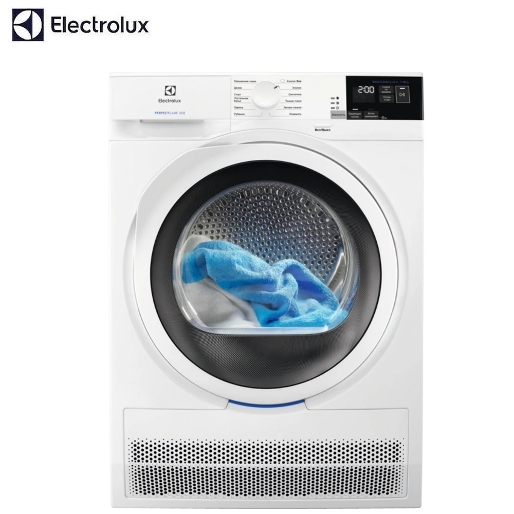 Сушильная машина Electrolux EW6CR428W|Сушильная для одежды| |