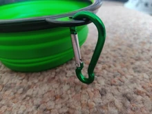 Bol plegable de silicona para perros, cuenco de viaje para perros, Bol de perro plegable portátil para Gato, alimentación de agua y comida, 1 ud.