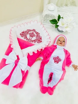 

Комплект на выписку "Королевский" ЗИМА Комплекты на выписку и для прогулок 0-6 мес