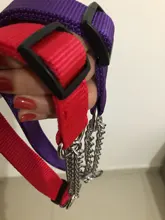 Dog-Collar Link-Chain Dog-Training-Accessories Slip Pet Large Dog Martingal Nylon Adjustable