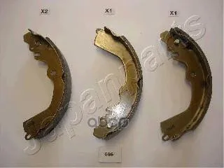 Gf-586af_колодки Барабанные З.! Mitsubishi Carisma 1.6-1.9di 95/Galant 1.8-2.0tdi 88 Japanparts Gf586af Japanparts арт. GF586AF