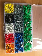 Terminal-Suit Cable-Wire-Connector Electrical-Tube-Terminals Crimping-Sleeve Pre-Insulated