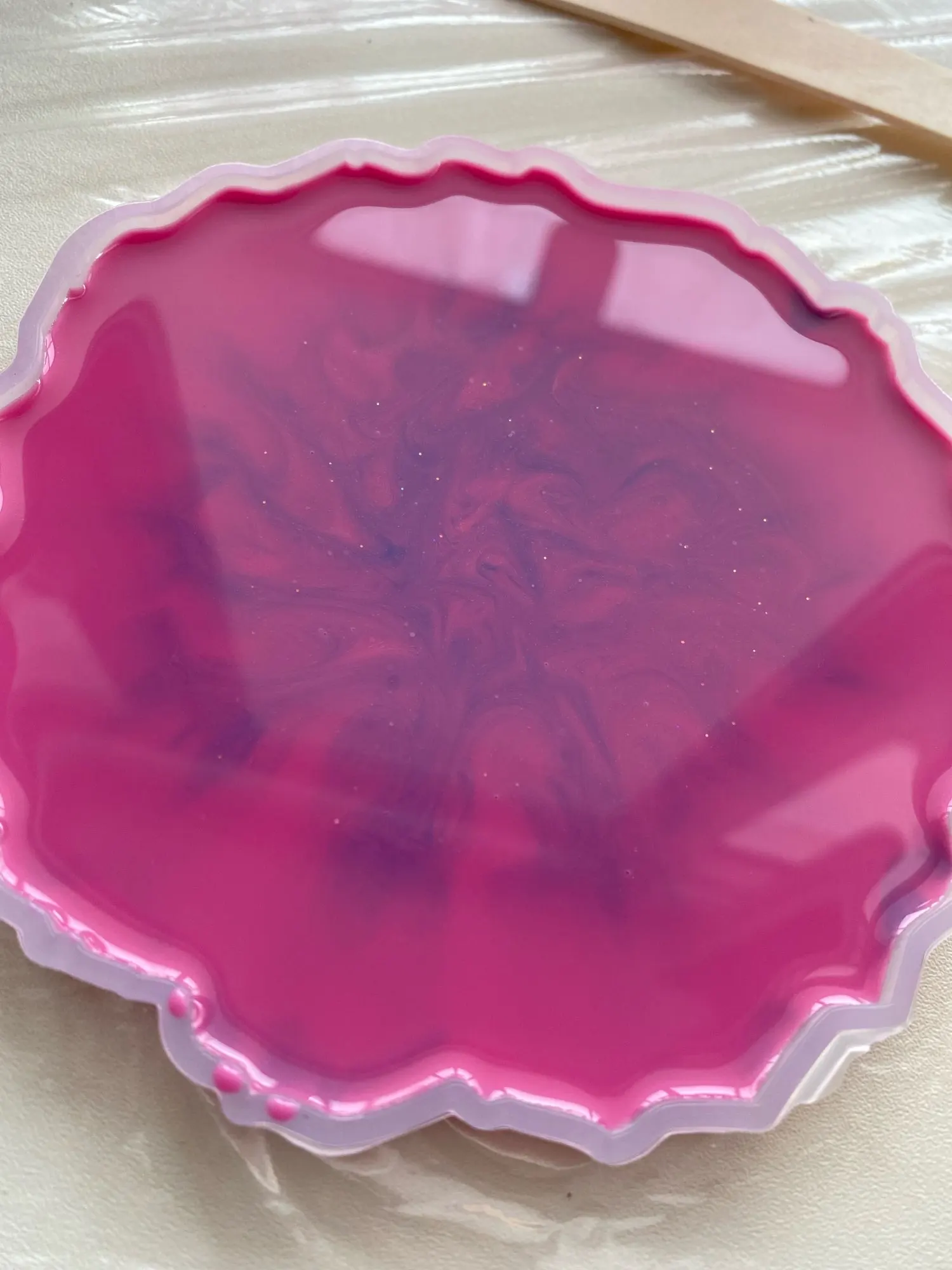 Отзыв о товаре Эпоксидная смола для творчества и рукоделия Полидел Оптик 350гр от пользователя A***a