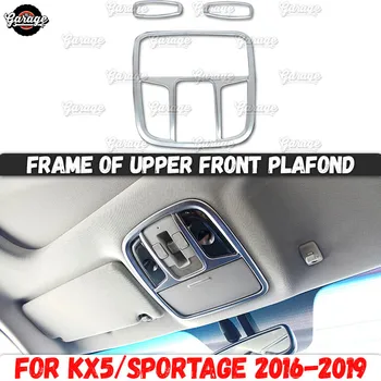 

Frame of upper front plafond case for KIA KX5/Sportage 2016-2019 ABS plastic molding 1 set / 3 pcs decoration car interior