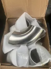 Sanitary Elbow Pipe Connection-Fittings OD 90-Degree 1/2--4-1/4-stainless-steel-304 Polishing