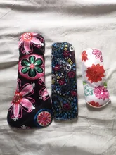 Toalla de bambú lavable para mujer, compresas reutilizables higiénicas de alto tiempo, toallas suaves de flujo de carbón vegetal