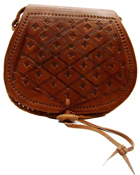 

WOMAN BAG LEATHER ETHNIC MOROCCO ARABIC BOHO CHIC HIPPIE VINTAGE 0407191018
