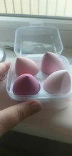 esponja maquillaje, XISHOW-esponja para maquillaje, licuadora de belleza, base de maquillaje en polvo, colorete, accesorios de maquillaje, herramienta, huevo de belleza, 1/4 Uds.