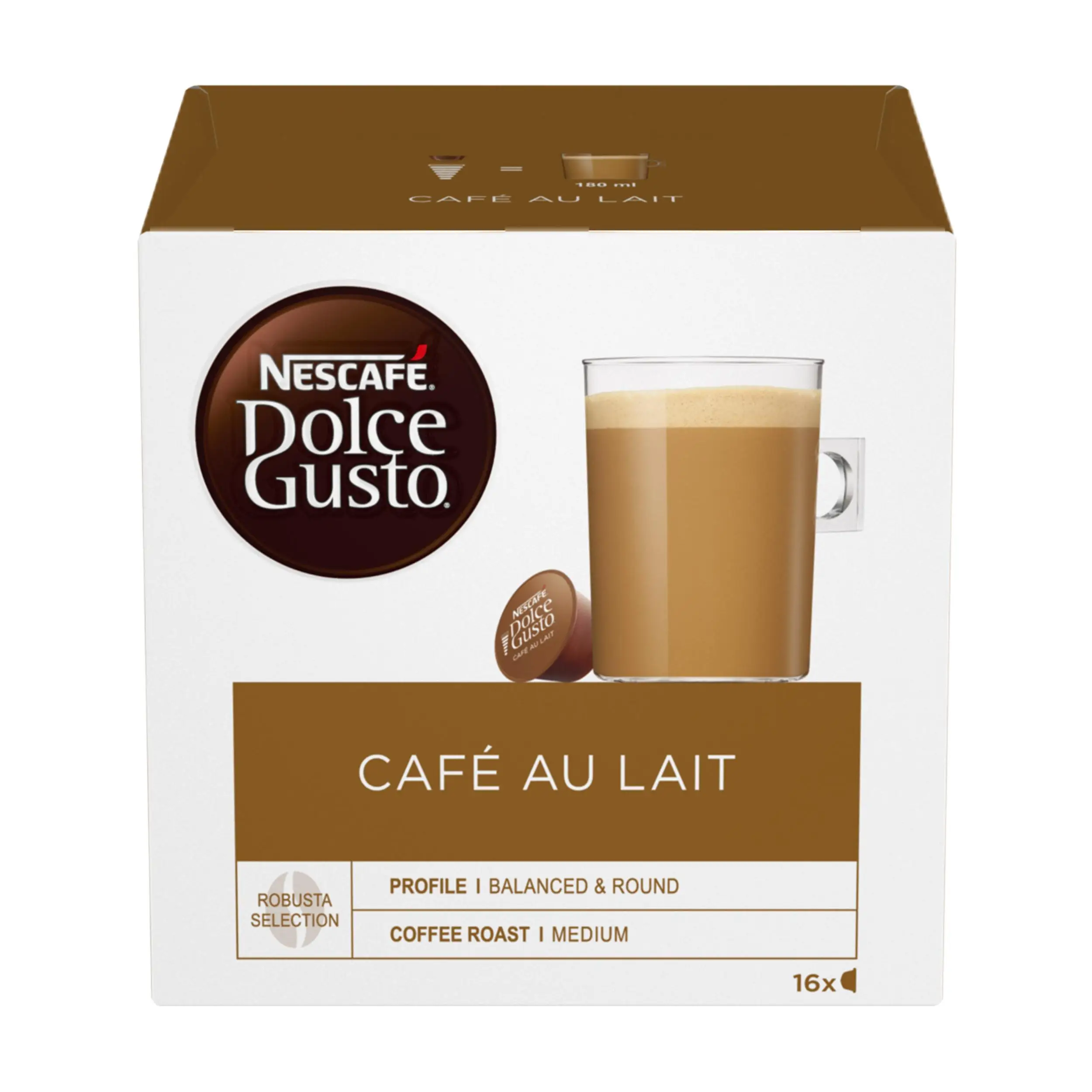 Нескафе Dolce Gusto Кофе О Ле 160г|Кофе в капсулах| |