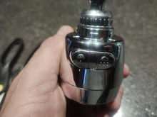 Kitchen Faucet Nozzle Sprayer Shower WATER-ROTATABLE-FILTER Stainless-Steel Splash-Proof