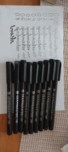 9 unids/set aguja de pintura plumas arte marcadores rápido seco a prueba de agua dibujo escolar dibujo diario papelería