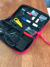 Soldering-Iron-Kit-Set Welding Repair-Tools Temperature Digital Adjustable 60W with LCD