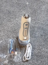 AZDENT-irrigador Dental eléctrico de agua, inalámbrico, portátil, recargable por USB, 5 modos, impermeable IPX7