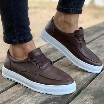 

Knack Daily Shoes Brown, High Quality 100% Vegan Leather Men Casual Shoes. Shoe, Sneaker Shoe, Van Shoe, Air Shoe, Basket Shoe, Flip Shoe, Trainer Shoe, Chaussure, Laofer Shoe, Gel Shoe, Young Man Shoes, Chaussures