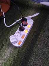 Power-Strip Switches Sockets Surge-Protection Electrical-Extension Independent 5/6-Outlets