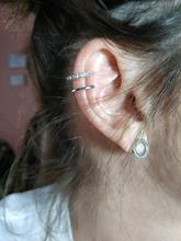 ZYZQ-Metal dorado Punk para mujer, Clip para la oreja, sin perforaciones, en forma de C, geométrico, pequeño, para envolver la oreja, Clips, joyería, 1 ud.