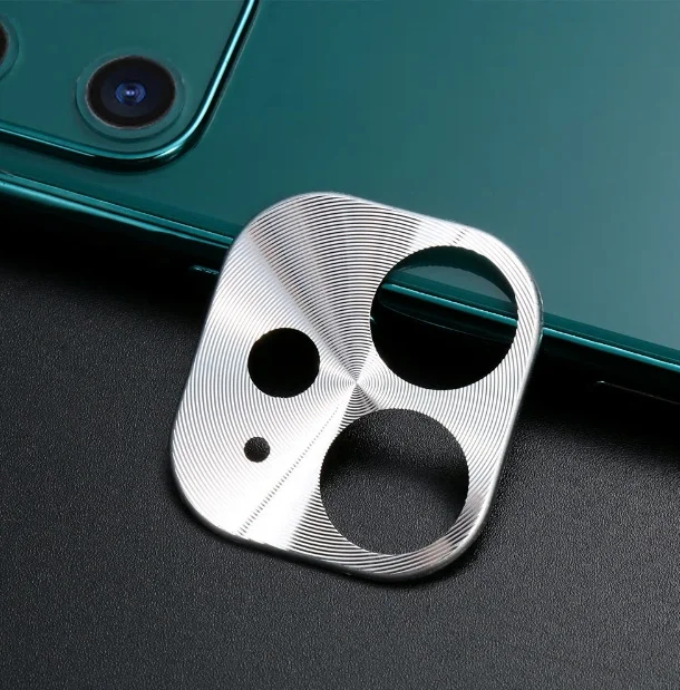 Protective metal cover camera for iPhone X(Silver