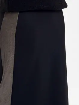 

Sides Ribbon Detail Long Skirt