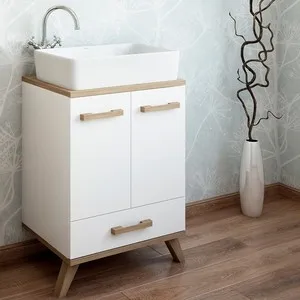

Cabinet under the sink sanflor Ingrid 60 Swiss вяз \ White (c0001916)