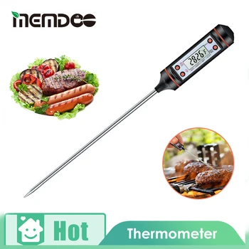 

MEMDOO Instant Read Digital Meat Thermometer Digital Cooking Thermometer Temperature With Probe For Meat BBQ food