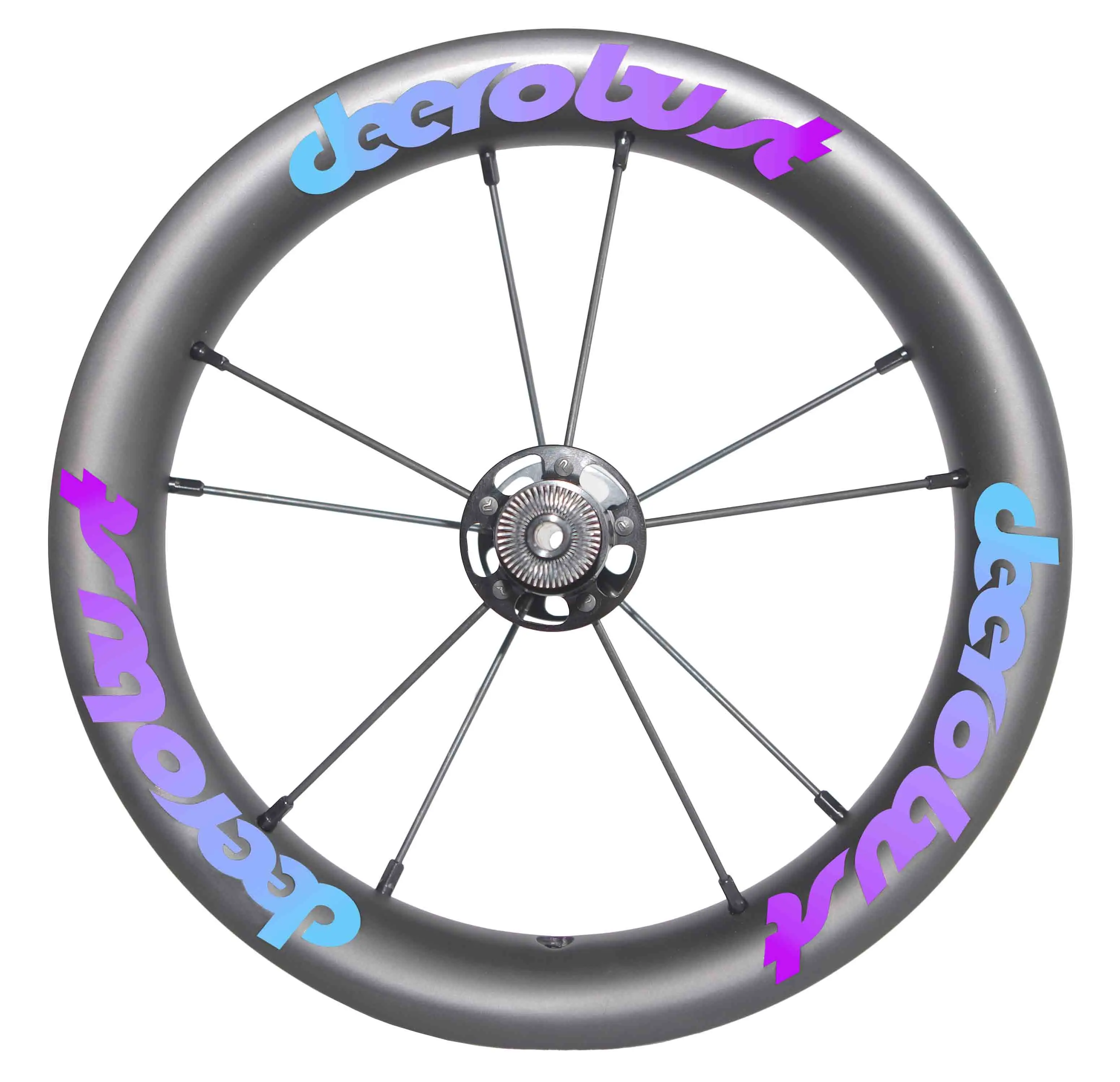 90mm 350g Gradient 350 г 12 дюймов 203 20 мм x 30 мм бескамерная покрышка, балансировочный велосипед, Углеродные колеса 1", детский велосипед, подшипники stride/Kokua/Puky NBK - Цвет: 90mm 350g Gradient