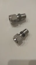 Fitting-Tube Ferrule-Connector Pipe LOK Straight-Conversion-Adapter Steel YDF-LOK 304