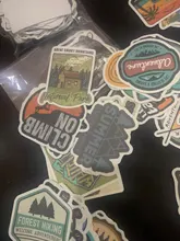 Landscape Stickers Laptop-Luggage Mobile-Phone Travel Climbing Outdoor Camping-Adventure