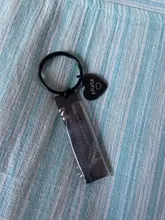 Custom Keychain Personalized Gift Engrave Name and Date My Love My Life My Friend 