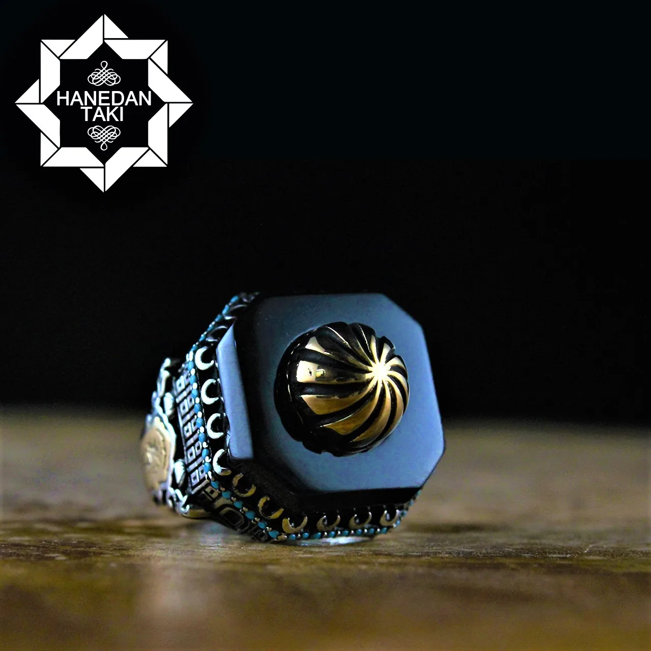 

Blue Jerusalem Ring Fashion Turkish Premium Quality Handmade Jawelery