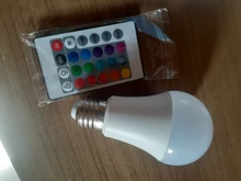 RGB Lamp Lighting Led-Light-Bulb Remote-Control Party-Decor Dimmable-Color 220v Led 110V