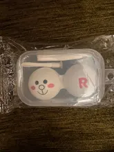 MOONZI marrón avellana anual lentes de contacto de color para los ojos pequeña belleza alumno 2 unids/par grado de miopía receta