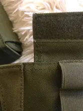 Bolsa de carcasa de munición táctica, 25 balas, calibre 12, riñonera Molle, soporte para pistola de tiro, Cartucho para Rifle, accesorios de caza