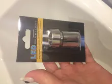 Nozzle Led-Head Water-Sprayer Light-Up KITCHEN-FAUCET-FILTER Access Bathroom for Shining